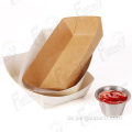 Fast -Food -Hot -Dog -Verpackungsschachtel